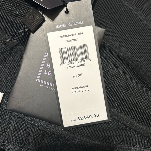 Herve leger little black dress XS - Picture 8 of 13